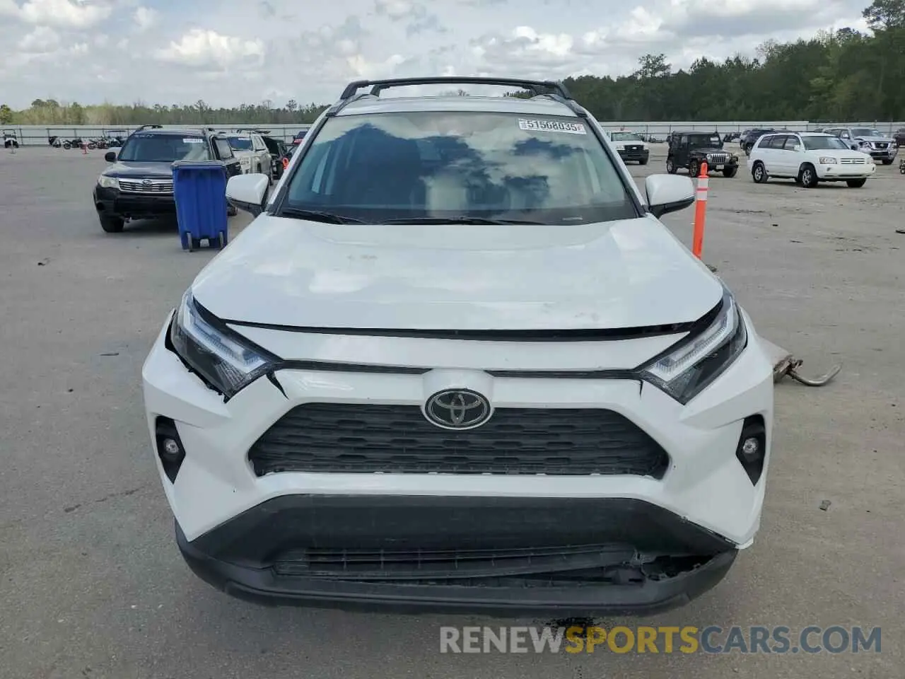 5 Фотография поврежденного автомобиля 2T3C1RFV1SW373483 TOYOTA RAV4 2025