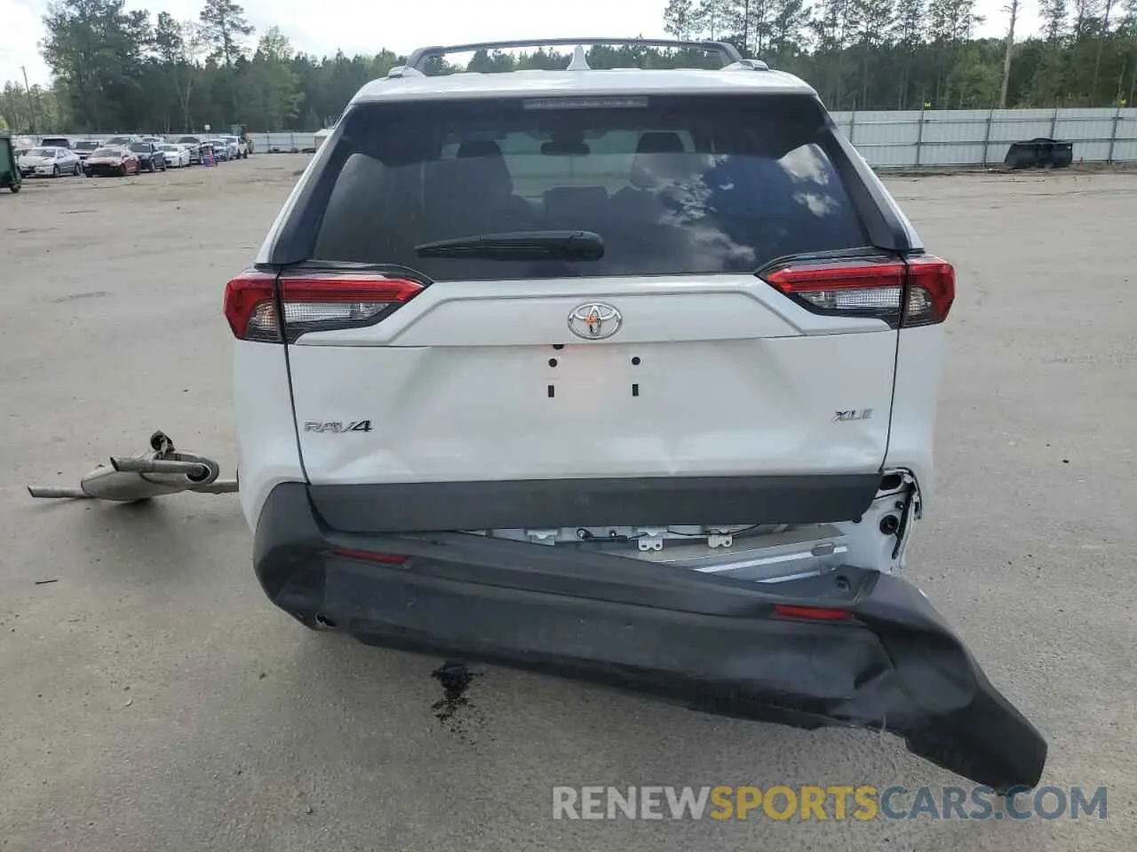 6 Фотография поврежденного автомобиля 2T3C1RFV1SW373483 TOYOTA RAV4 2025