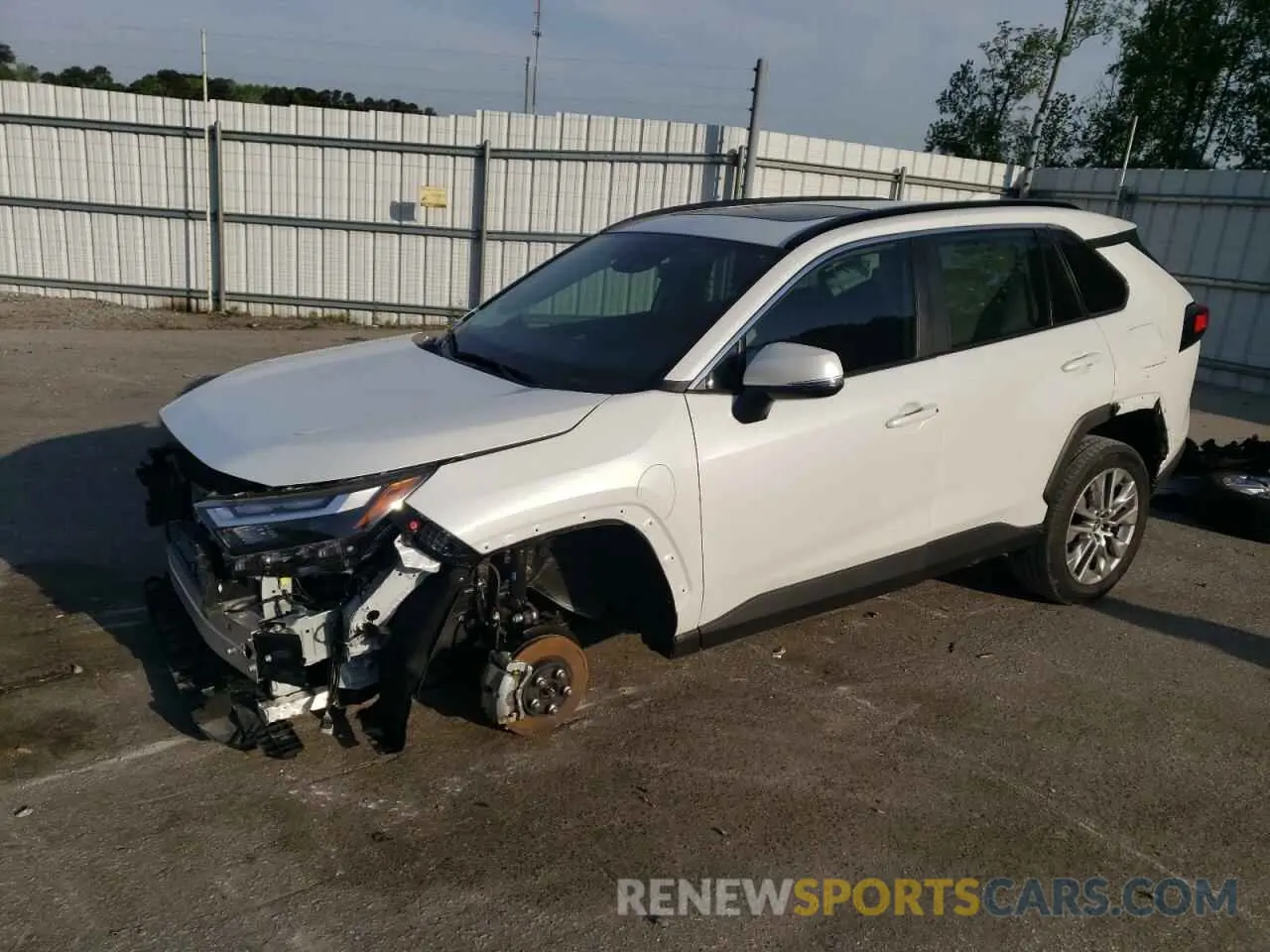 1 Фотография поврежденного автомобиля 2T3C1RFV3SW378541 TOYOTA RAV4 2025
