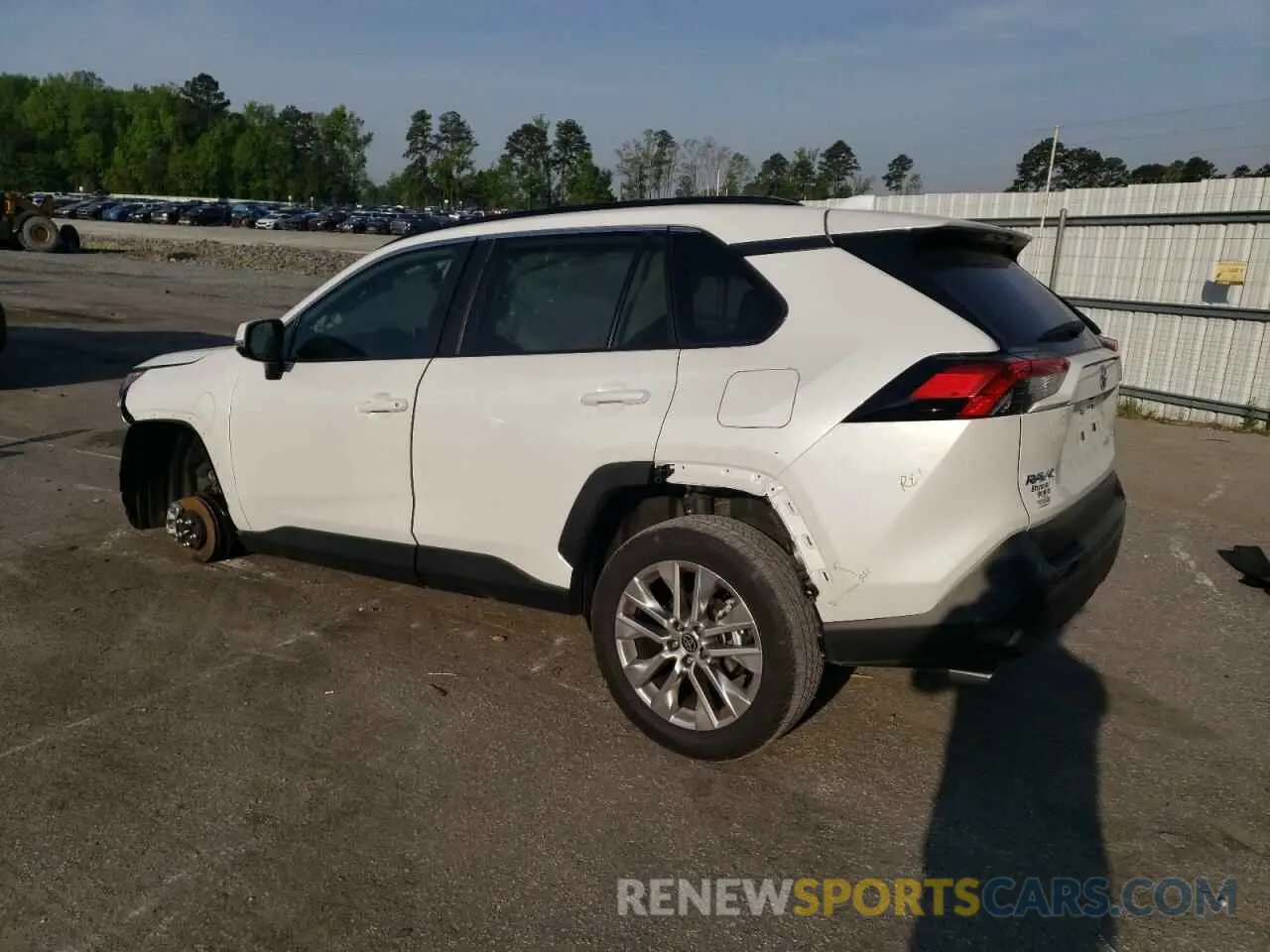 2 Фотография поврежденного автомобиля 2T3C1RFV3SW378541 TOYOTA RAV4 2025