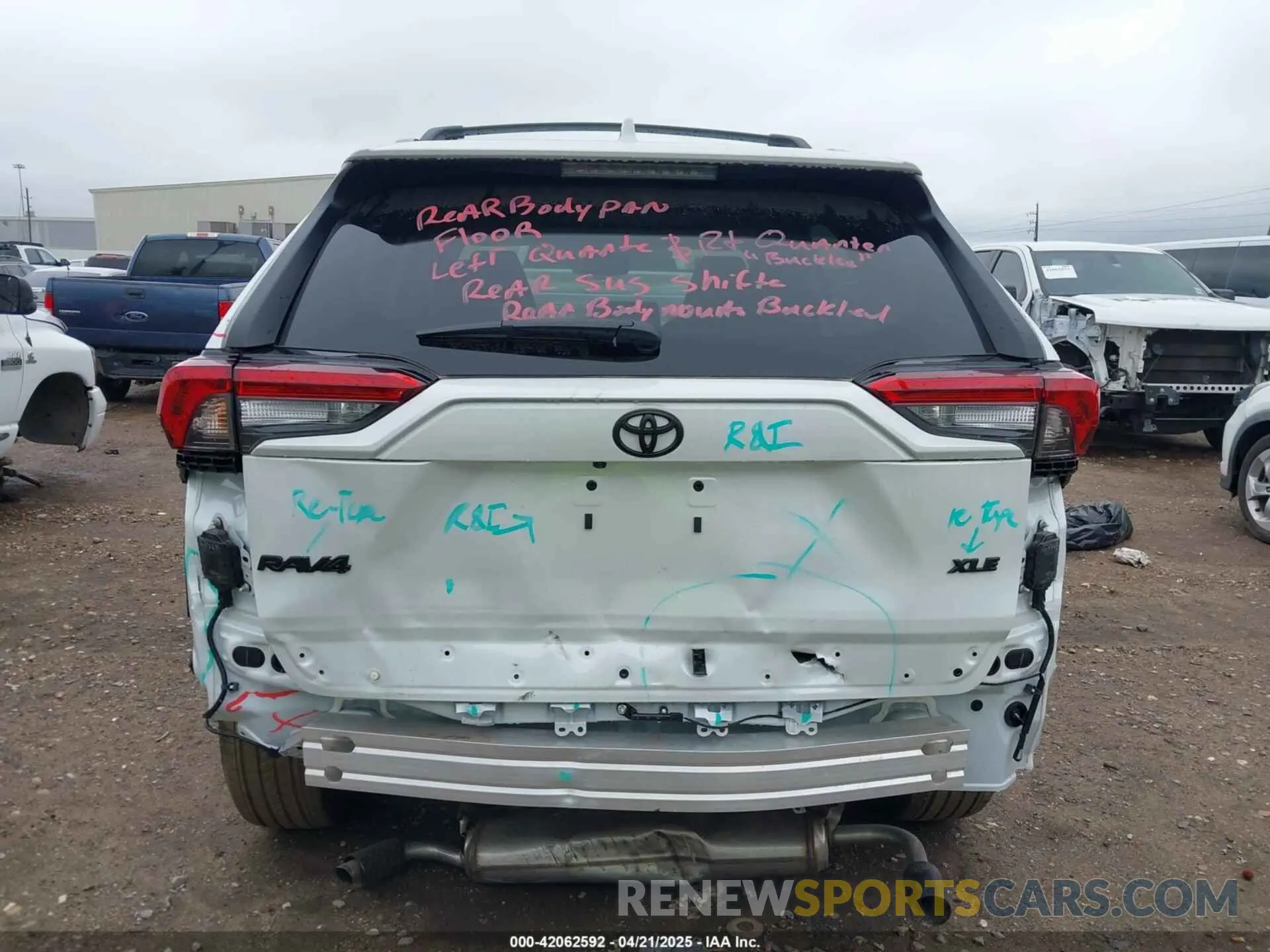 6 Photograph of a damaged car 2T3C1RFV5SW369078 TOYOTA RAV4 2025