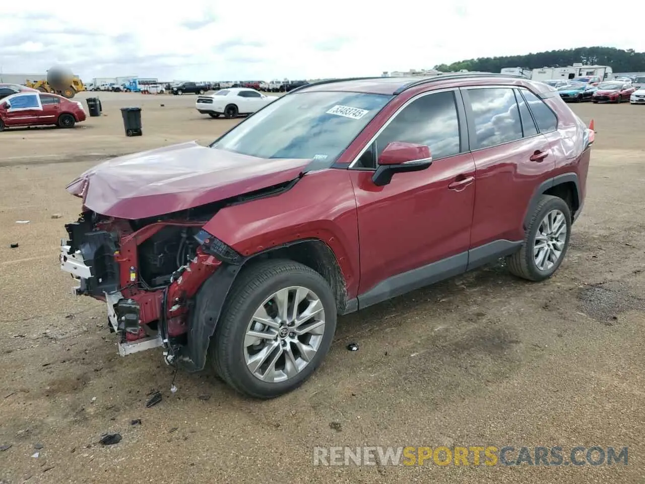 1 Photograph of a damaged car 2T3C1RFV6SW368618 TOYOTA RAV4 2025