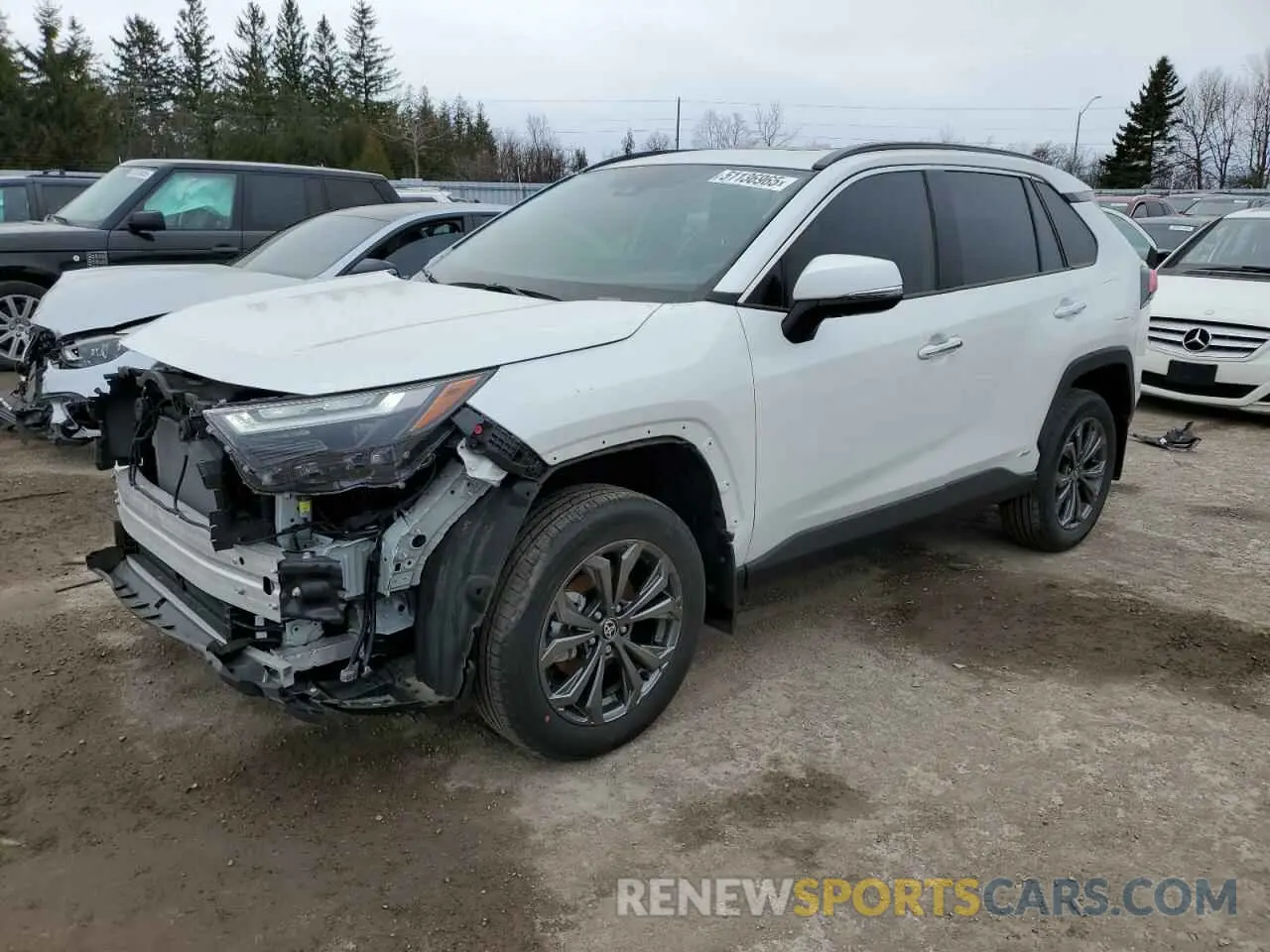 1 Фотография поврежденного автомобиля 2T3DWRFV3SW257059 TOYOTA RAV4 2025
