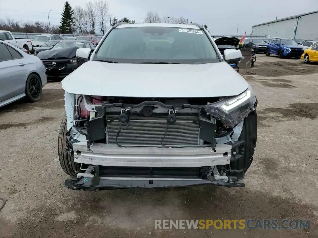 5 Фотография поврежденного автомобиля 2T3DWRFV3SW257059 TOYOTA RAV4 2025