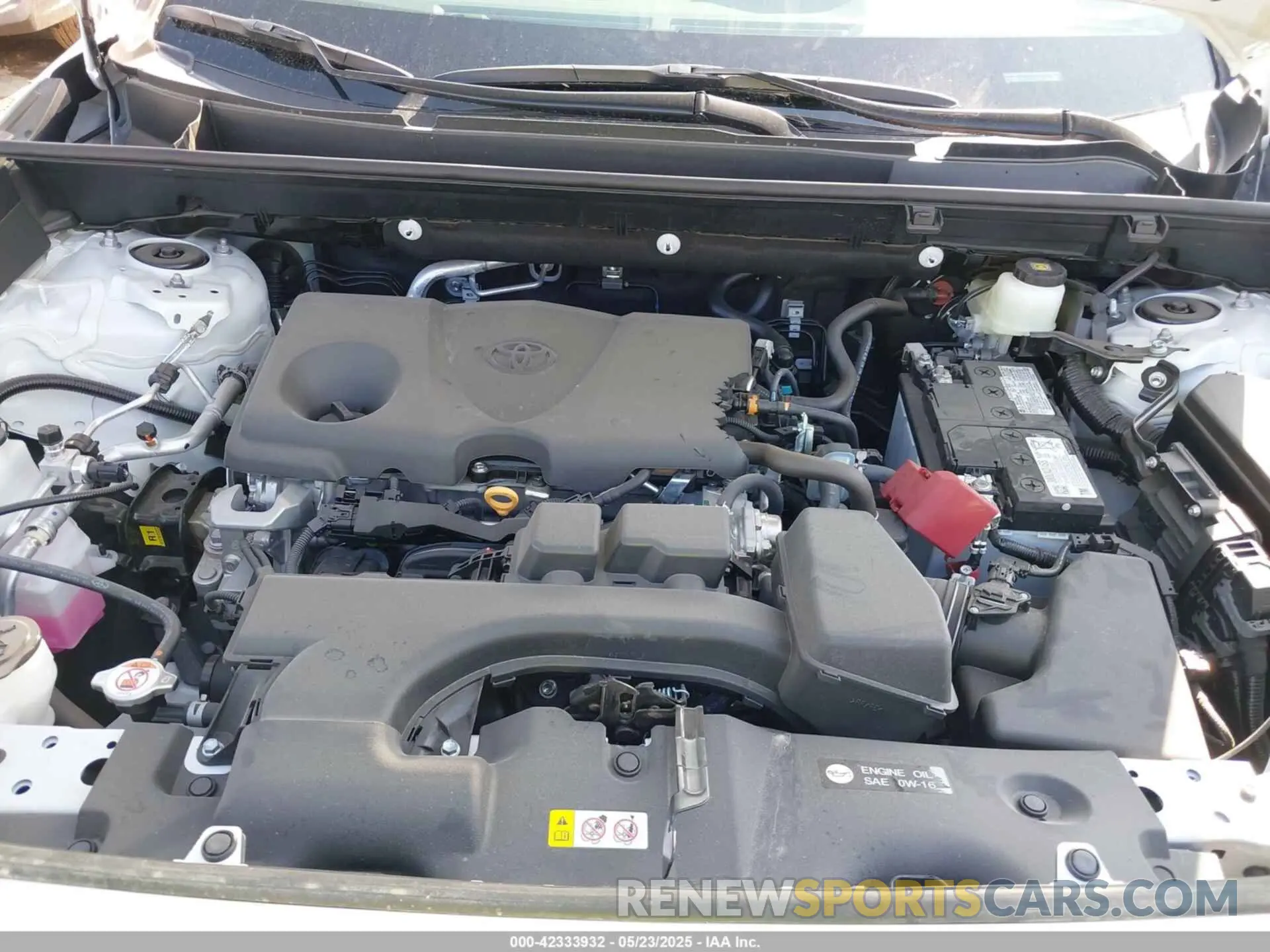 10 Фотография поврежденного автомобиля 2T3F1RFV5SW527044 TOYOTA RAV4 2025