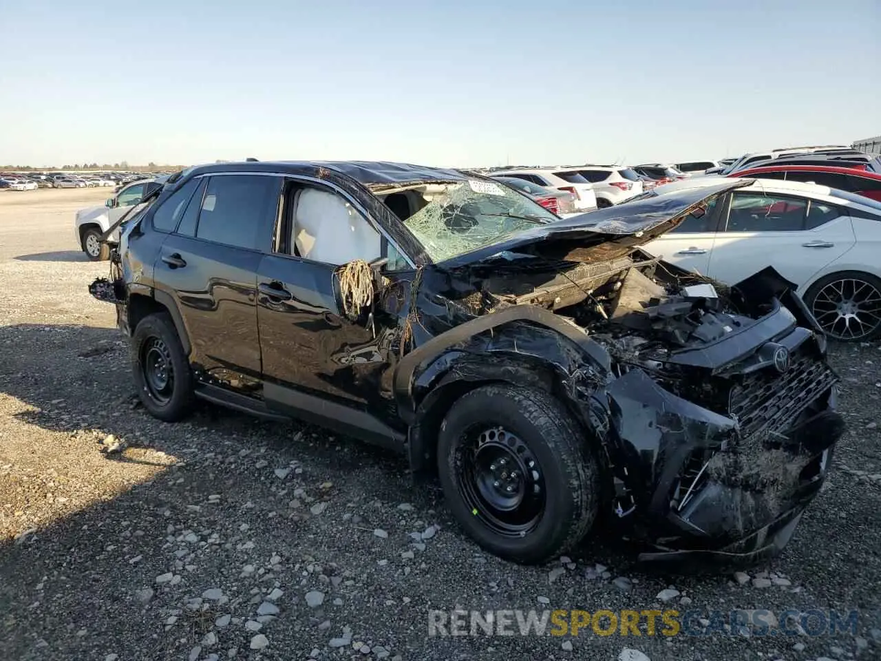 4 Photograph of a damaged car 2T3F1RFVXSC502691 TOYOTA RAV4 2025