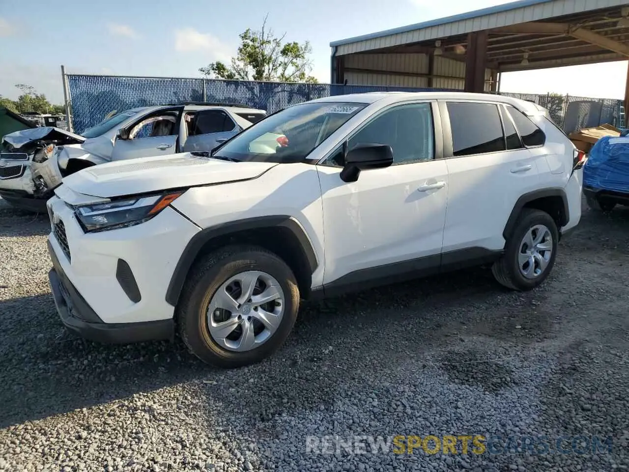 1 Photograph of a damaged car 2T3H1RFV0SC314755 TOYOTA RAV4 2025