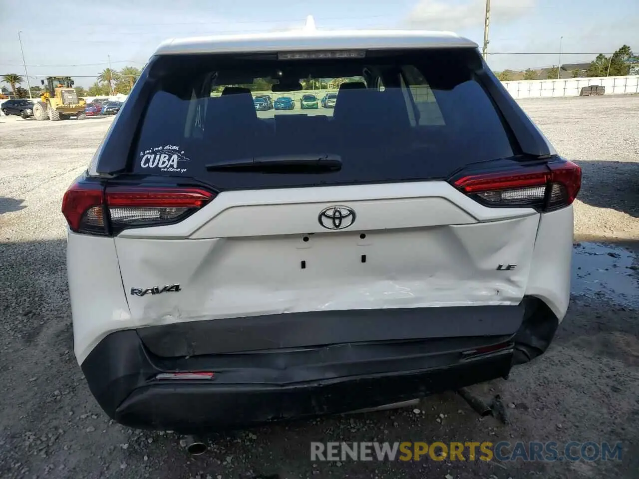 6 Photograph of a damaged car 2T3H1RFV0SC314755 TOYOTA RAV4 2025
