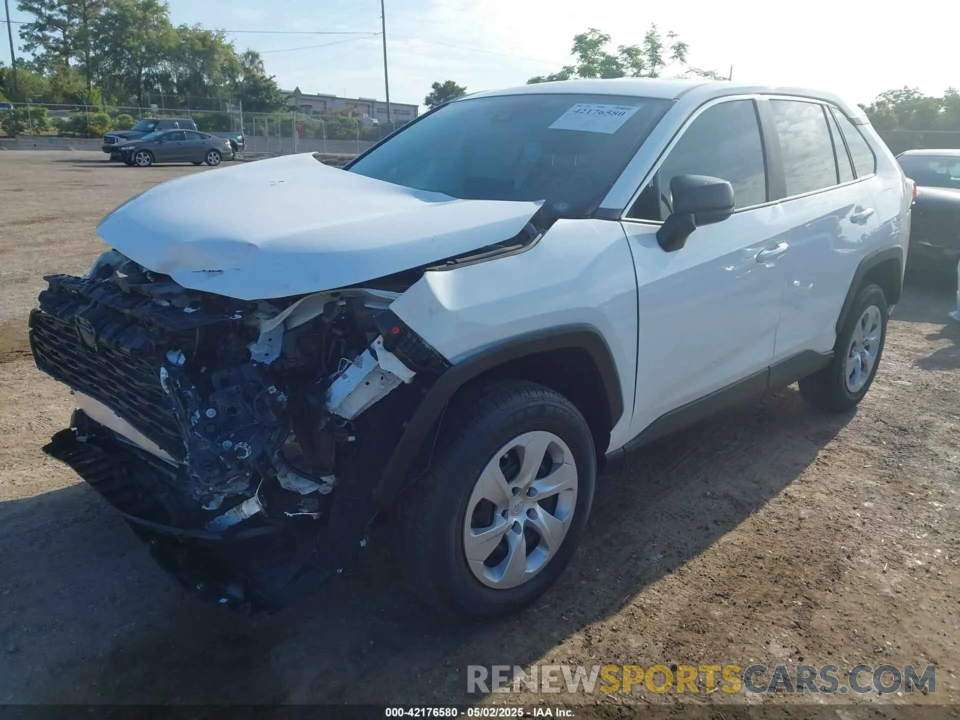 2 Photograph of a damaged car 2T3H1RFV1SC306602 TOYOTA RAV4 2025