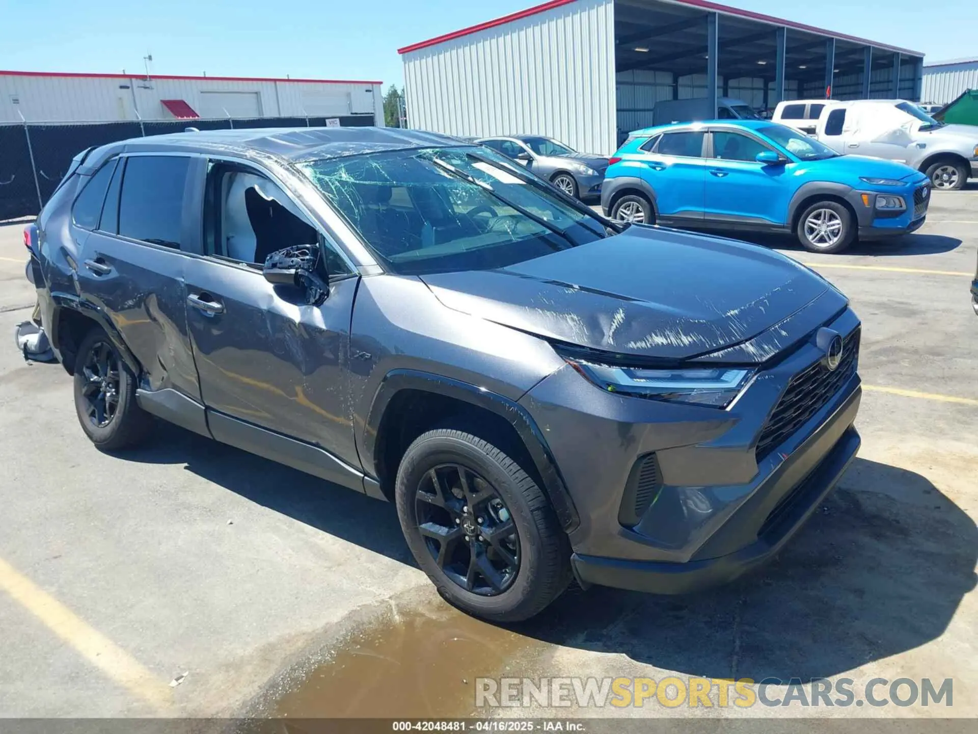 1 Photograph of a damaged car 2T3H1RFV1SC316448 TOYOTA RAV4 2025