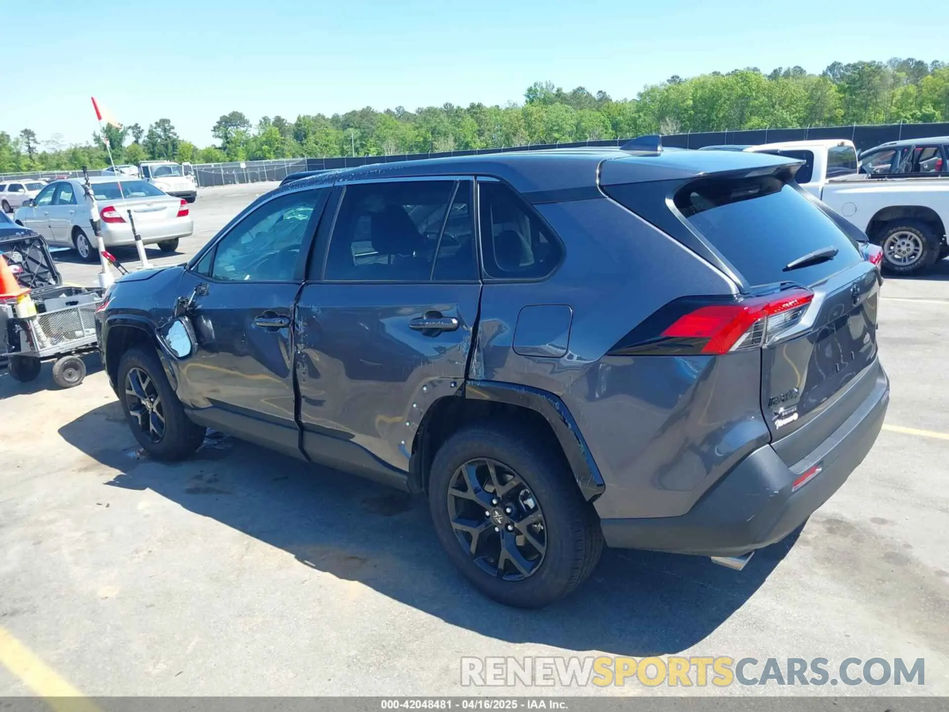 3 Photograph of a damaged car 2T3H1RFV1SC316448 TOYOTA RAV4 2025