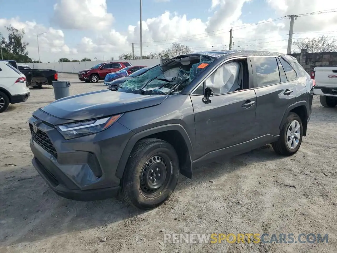 1 Фотография поврежденного автомобиля 2T3H1RFV1SW368421 TOYOTA RAV4 2025