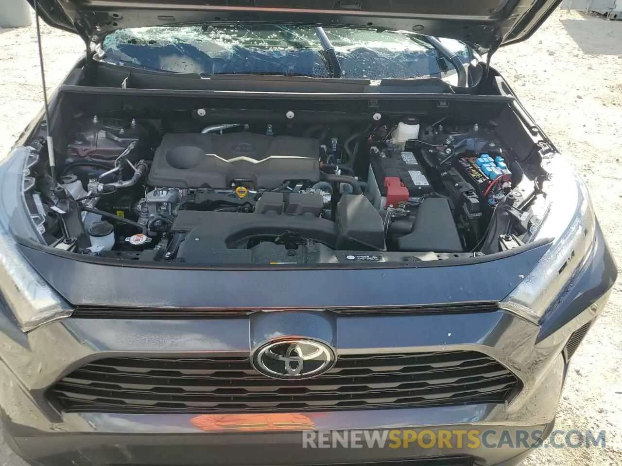 13 Фотография поврежденного автомобиля 2T3H1RFV1SW368421 TOYOTA RAV4 2025