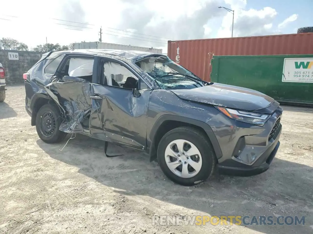 4 Фотография поврежденного автомобиля 2T3H1RFV1SW368421 TOYOTA RAV4 2025