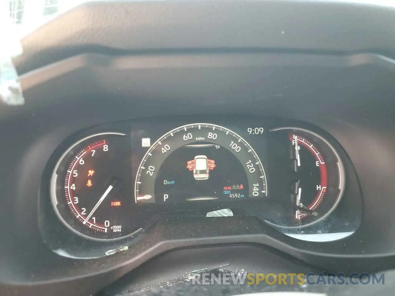 9 Фотография поврежденного автомобиля 2T3H1RFV1SW368421 TOYOTA RAV4 2025