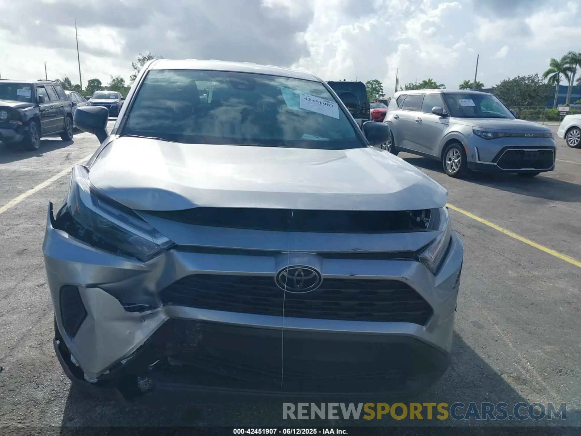 12 Photograph of a damaged car 2T3H1RFV3SC311610 TOYOTA RAV4 2025