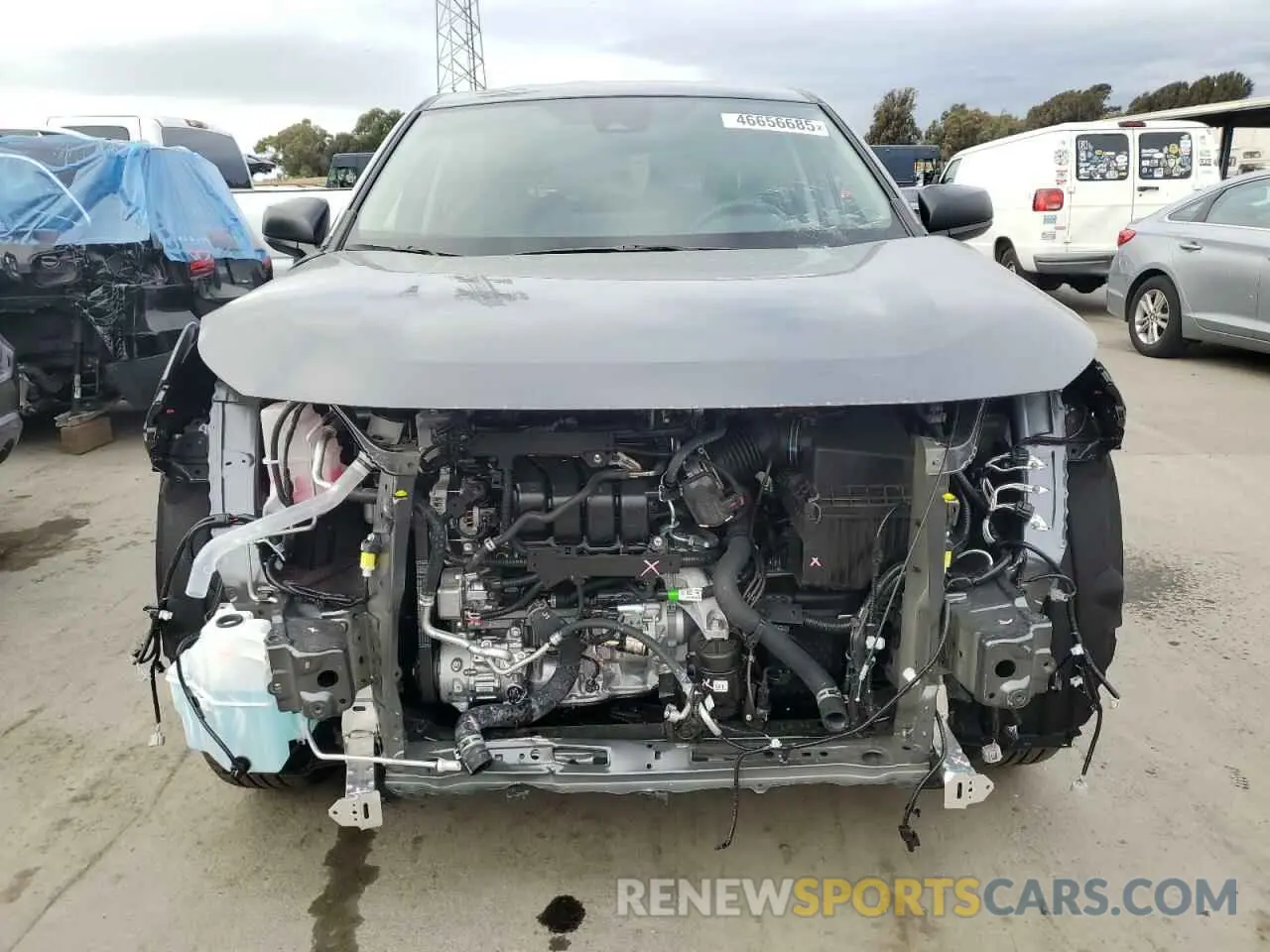 5 Photograph of a damaged car 2T3H1RFV4SC308652 TOYOTA RAV4 2025
