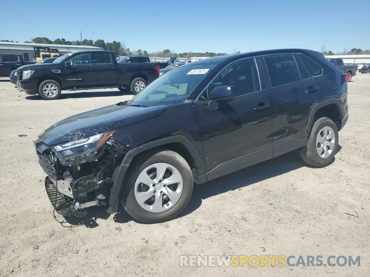 1 Photograph of a damaged car 2T3H1RFV6SC319443 TOYOTA RAV4 2025