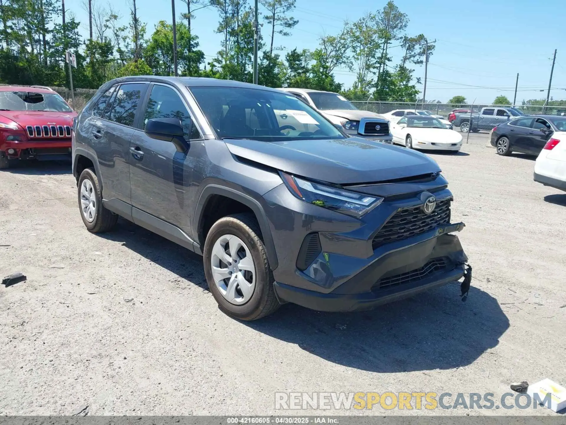 1 Фотография поврежденного автомобиля 2T3H1RFV6SW368723 TOYOTA RAV4 2025
