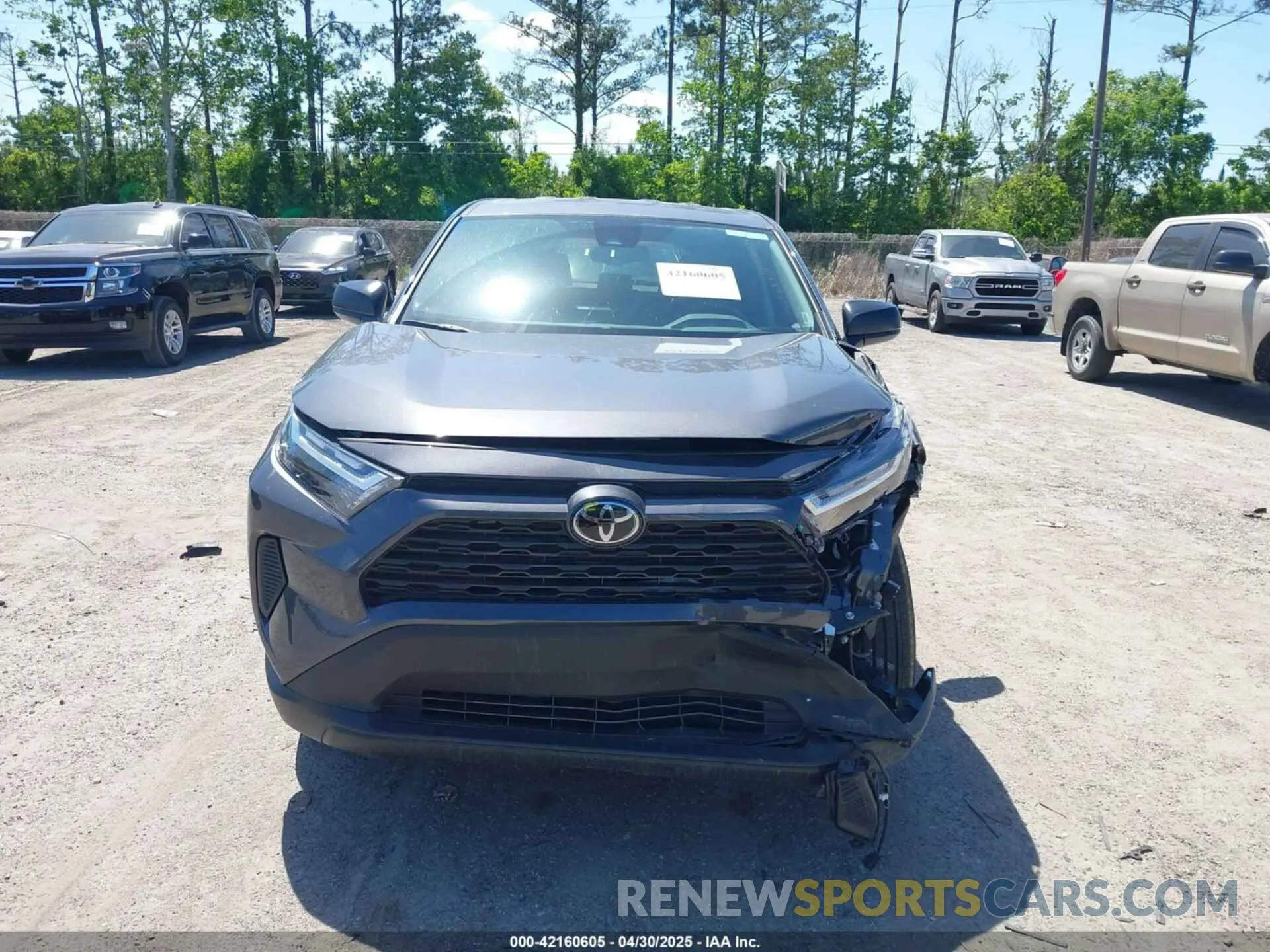 12 Фотография поврежденного автомобиля 2T3H1RFV6SW368723 TOYOTA RAV4 2025