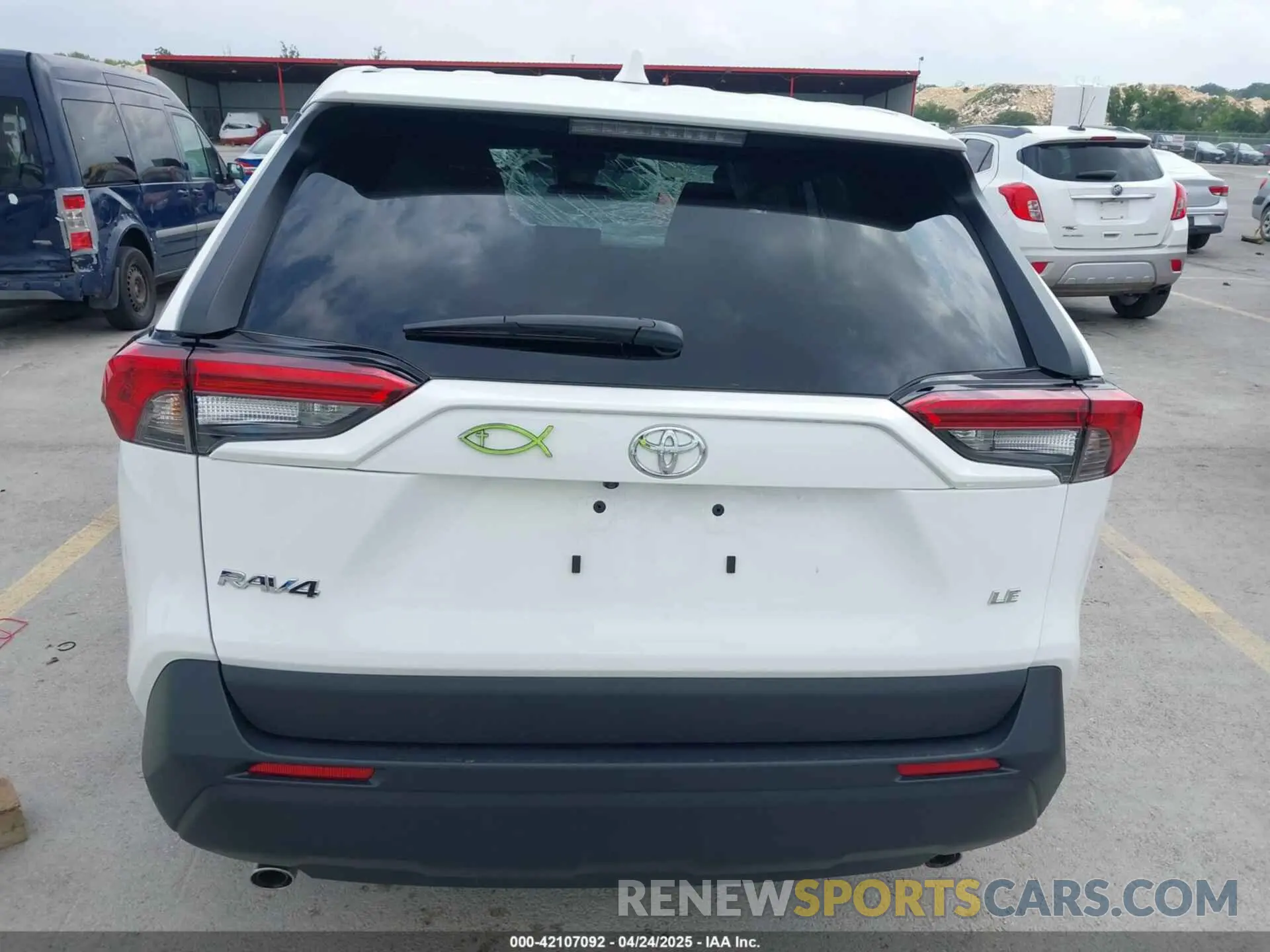 16 Photograph of a damaged car 2T3H1RFV7SC321489 TOYOTA RAV4 2025