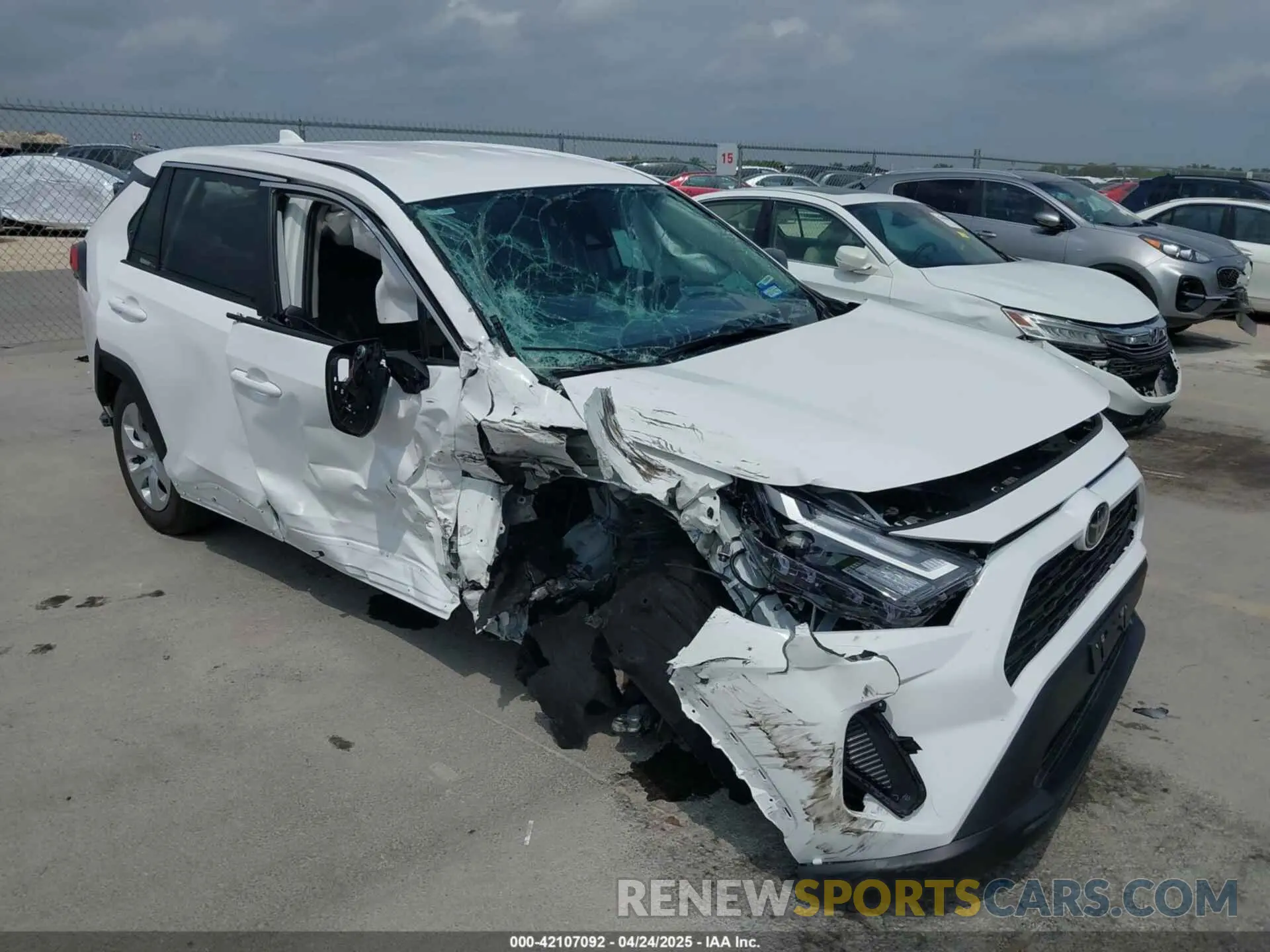 6 Photograph of a damaged car 2T3H1RFV7SC321489 TOYOTA RAV4 2025