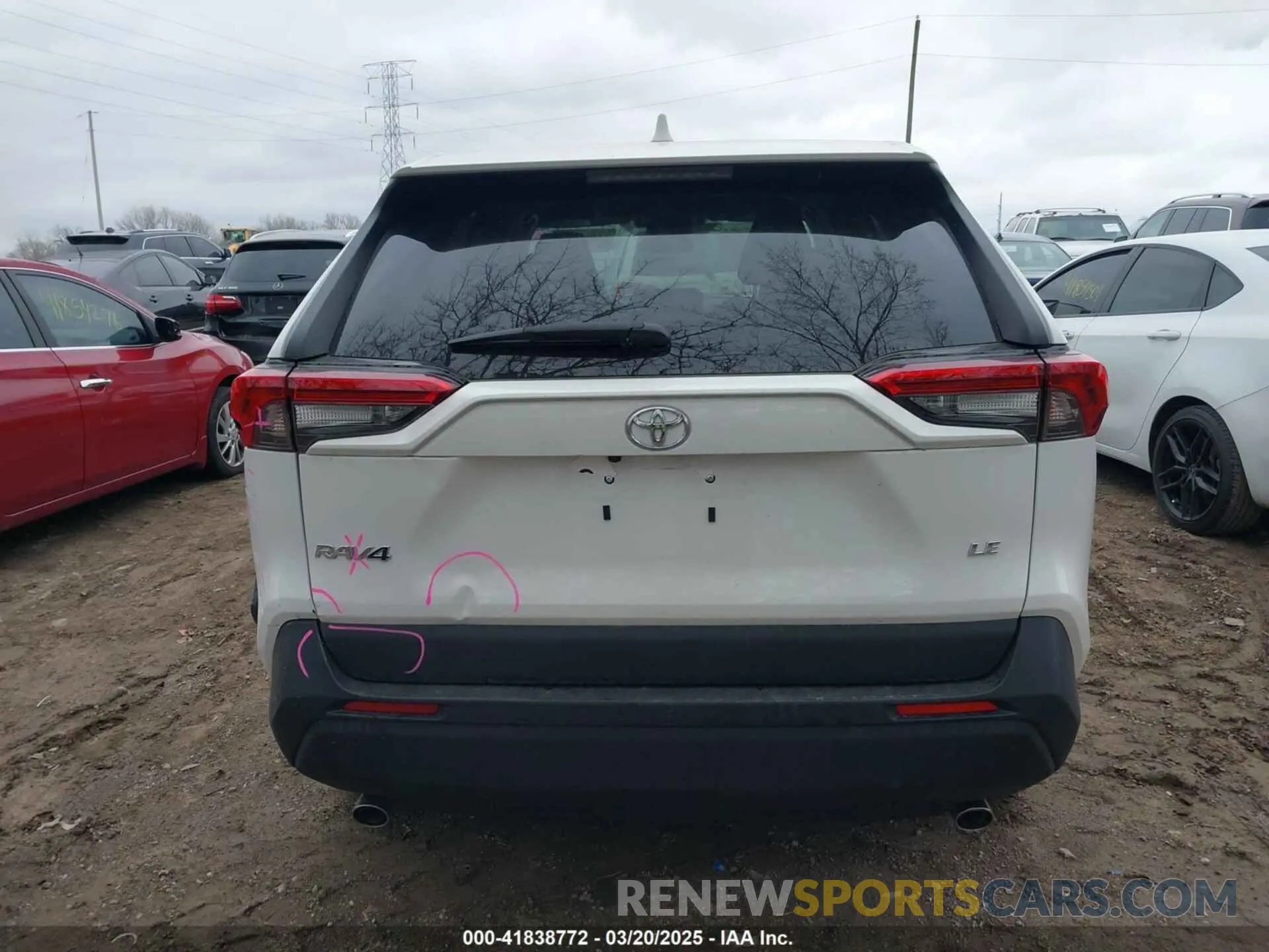 16 Photograph of a damaged car 2T3H1RFVXSC318439 TOYOTA RAV4 2025