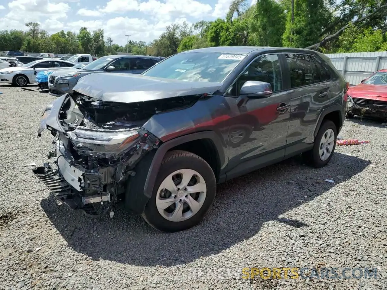 1 Photograph of a damaged car 2T3K1RFV0SC305544 TOYOTA RAV4 2025