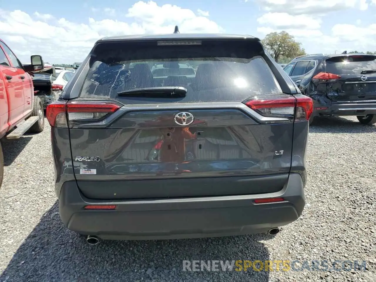 6 Photograph of a damaged car 2T3K1RFV0SC305544 TOYOTA RAV4 2025