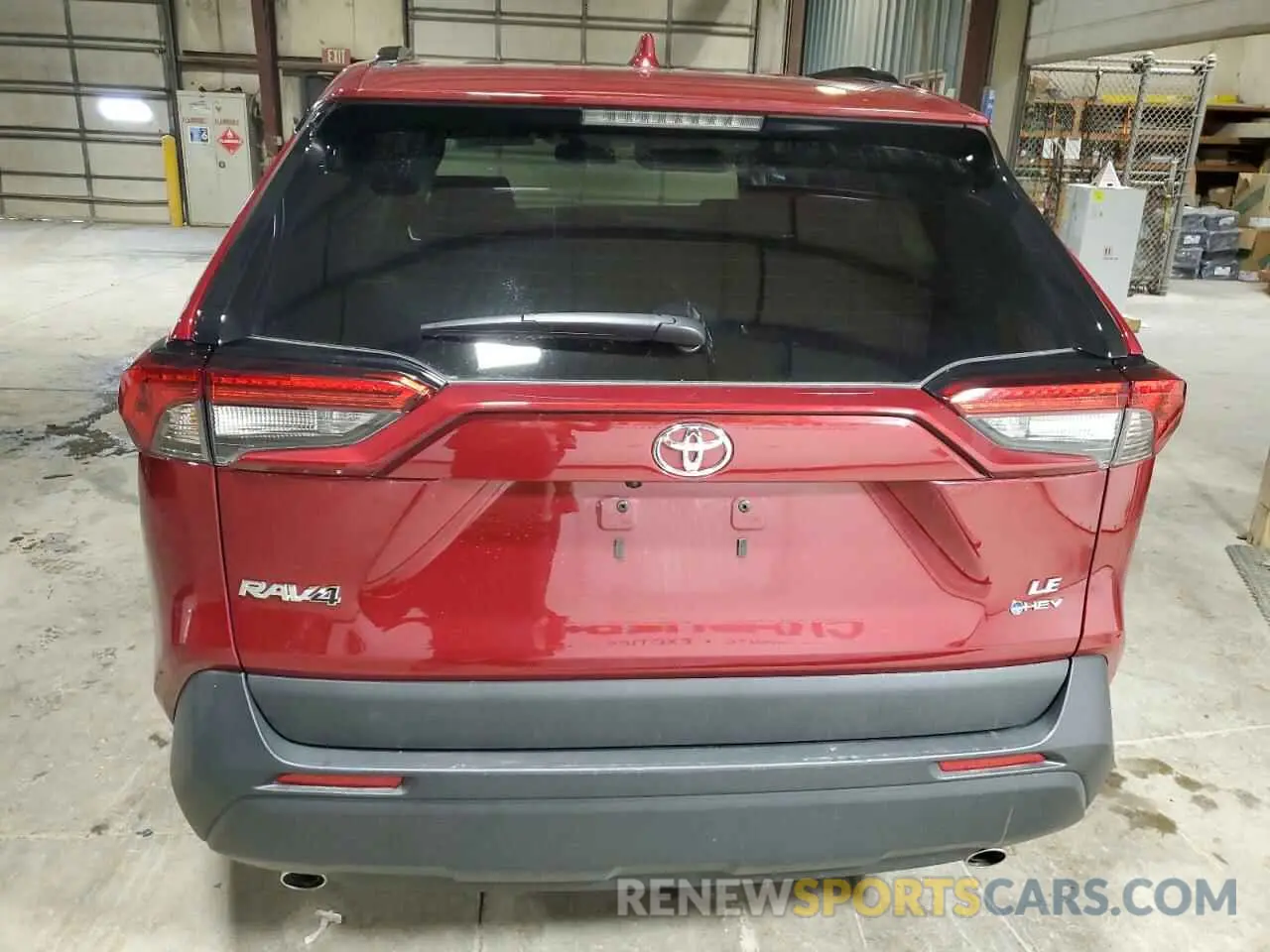 6 Фотография поврежденного автомобиля 2T3LWRFV0SW256530 TOYOTA RAV4 2025