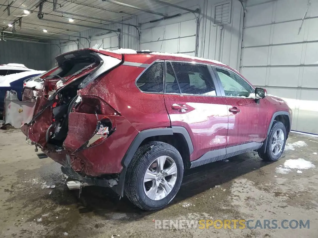 3 Фотография поврежденного автомобиля 2T3P1RFV0SW500676 TOYOTA RAV4 2025