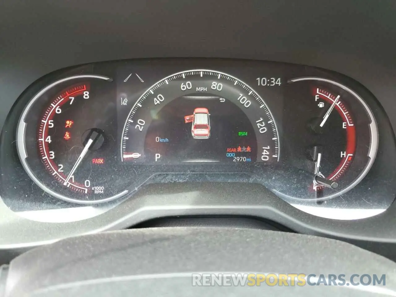 9 Фотография поврежденного автомобиля 2T3P1RFV0SW507644 TOYOTA RAV4 2025