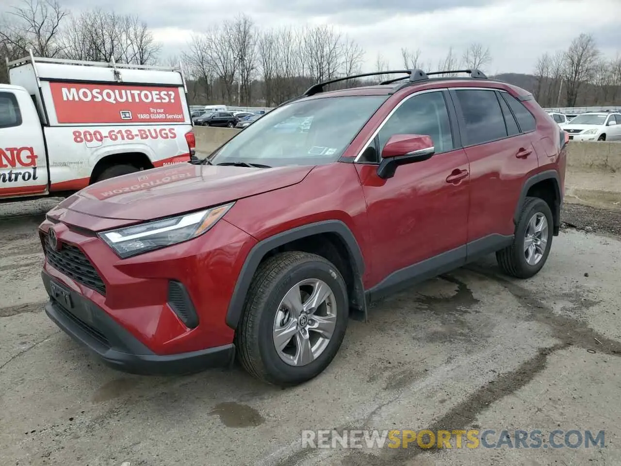 1 Photograph of a damaged car 2T3P1RFV1SW513517 TOYOTA RAV4 2025
