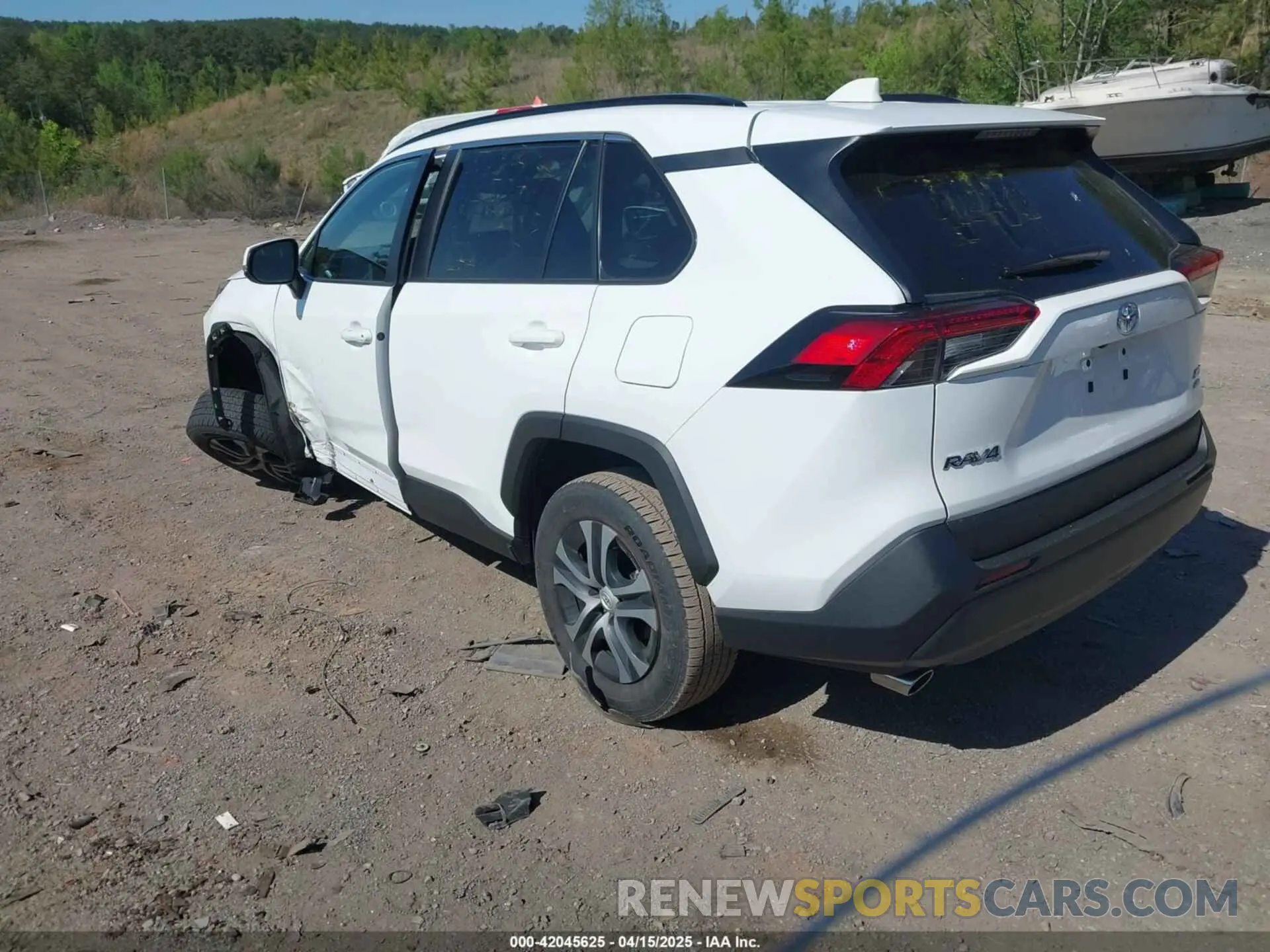 3 Фотография поврежденного автомобиля 2T3P1RFV3SW507606 TOYOTA RAV4 2025