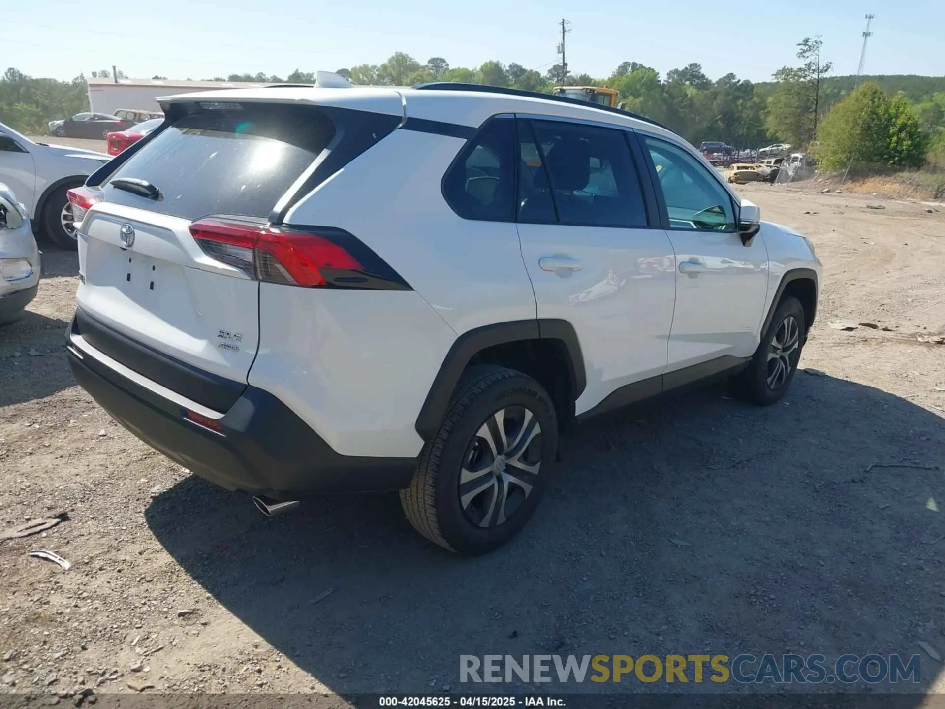 4 Фотография поврежденного автомобиля 2T3P1RFV3SW507606 TOYOTA RAV4 2025