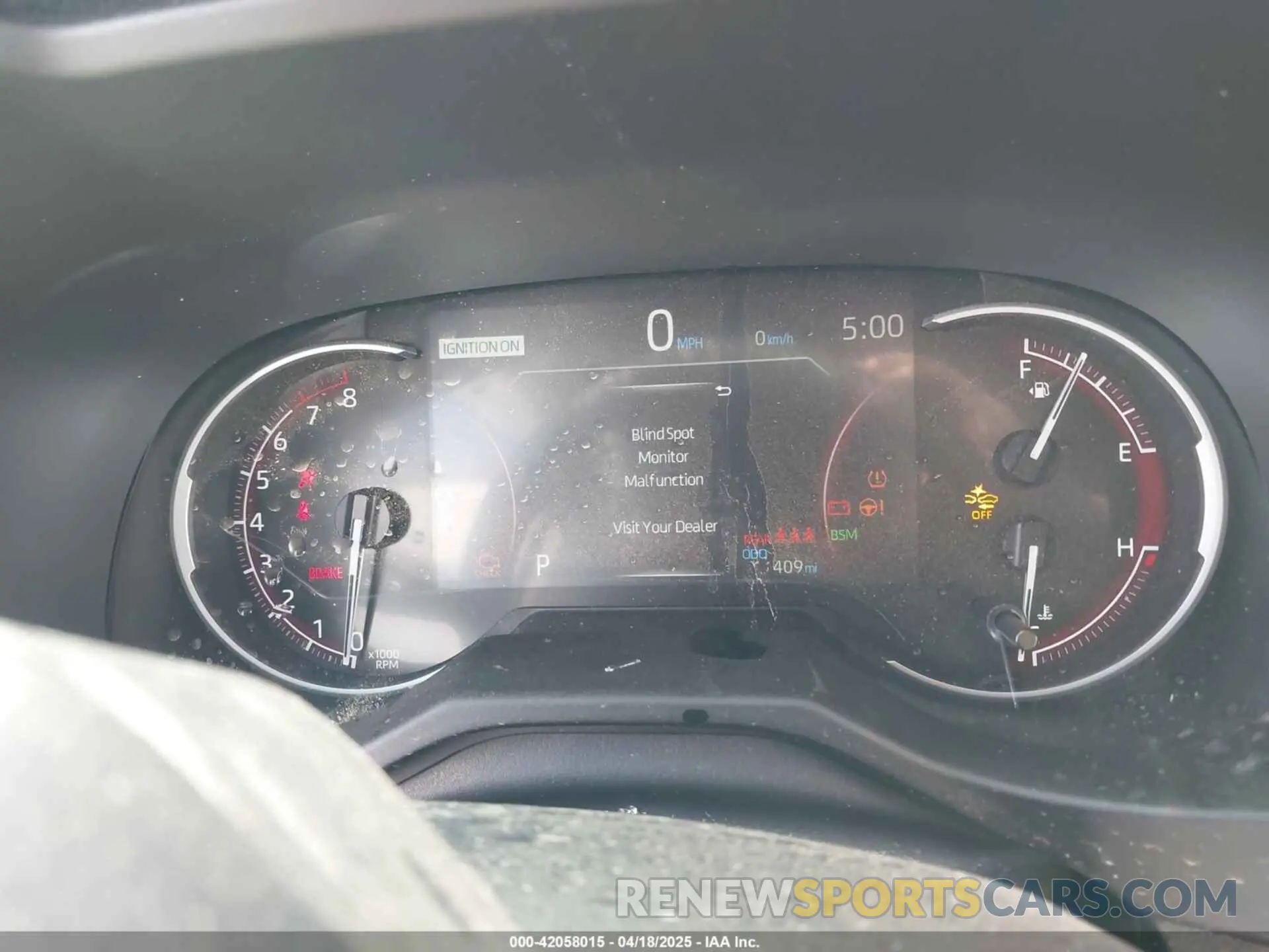 7 Фотография поврежденного автомобиля 2T3P1RFV8SC515976 TOYOTA RAV4 2025