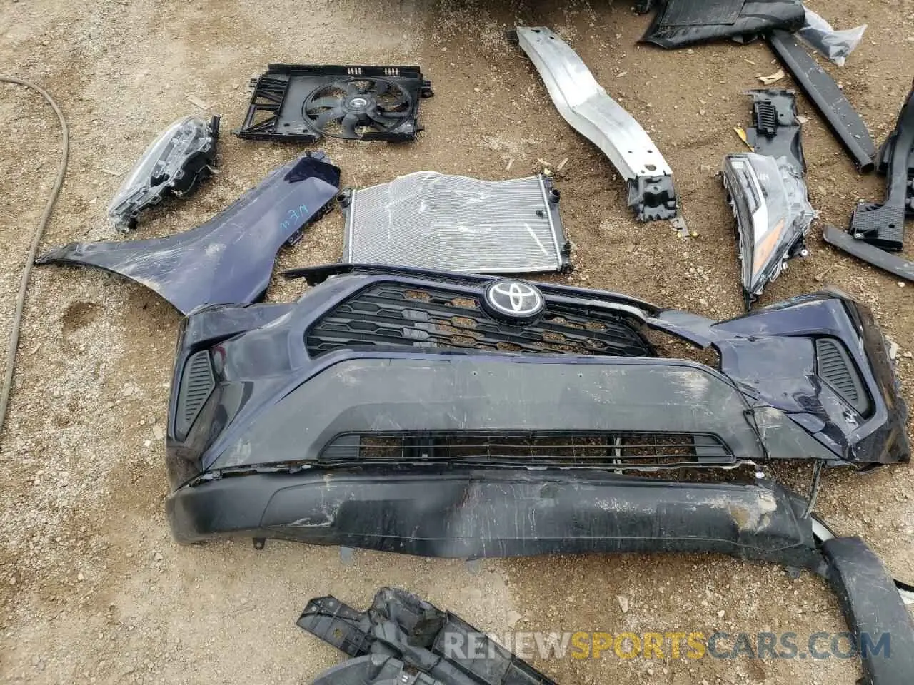 12 Фотография поврежденного автомобиля 2T3P1RFV9SW498023 TOYOTA RAV4 2025