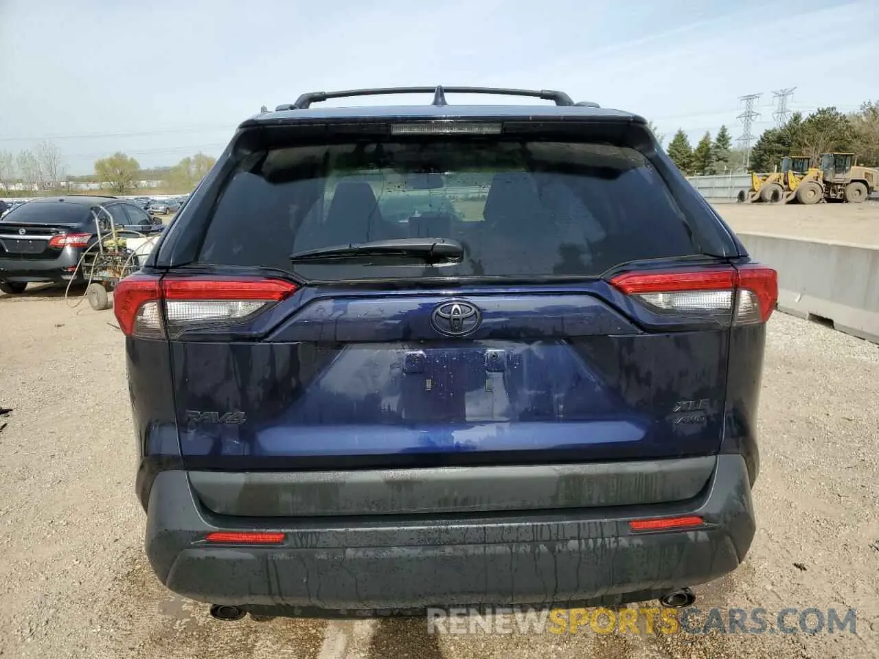 6 Фотография поврежденного автомобиля 2T3P1RFV9SW498023 TOYOTA RAV4 2025