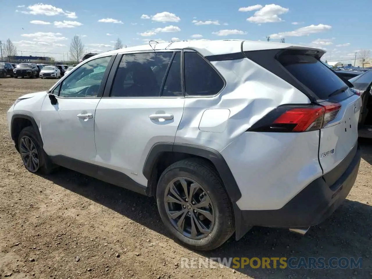 2 Photograph of a damaged car 2T3RWRFV9SW272946 TOYOTA RAV4 2025