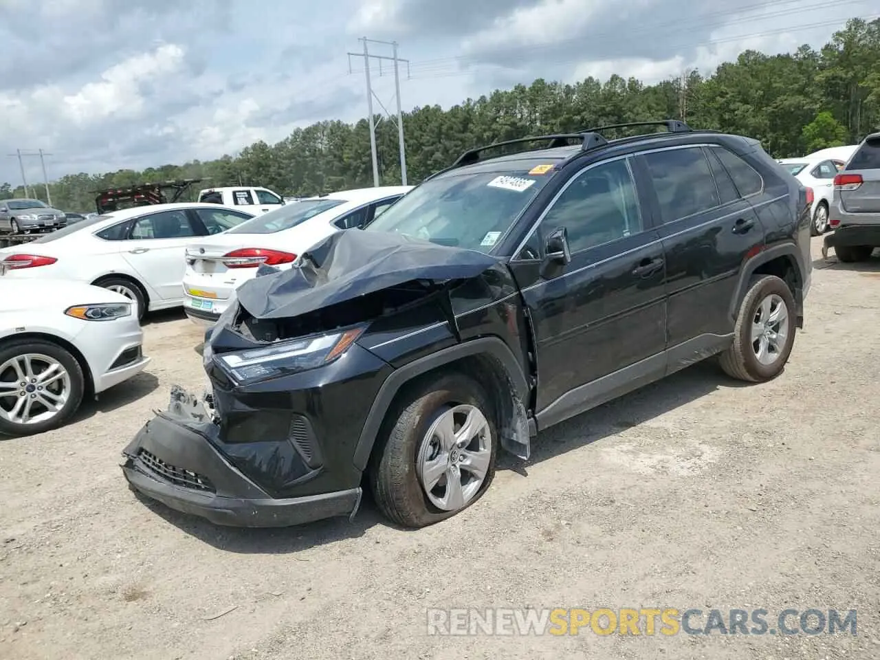 1 Photograph of a damaged car 2T3W1RFV4SW371577 TOYOTA RAV4 2025