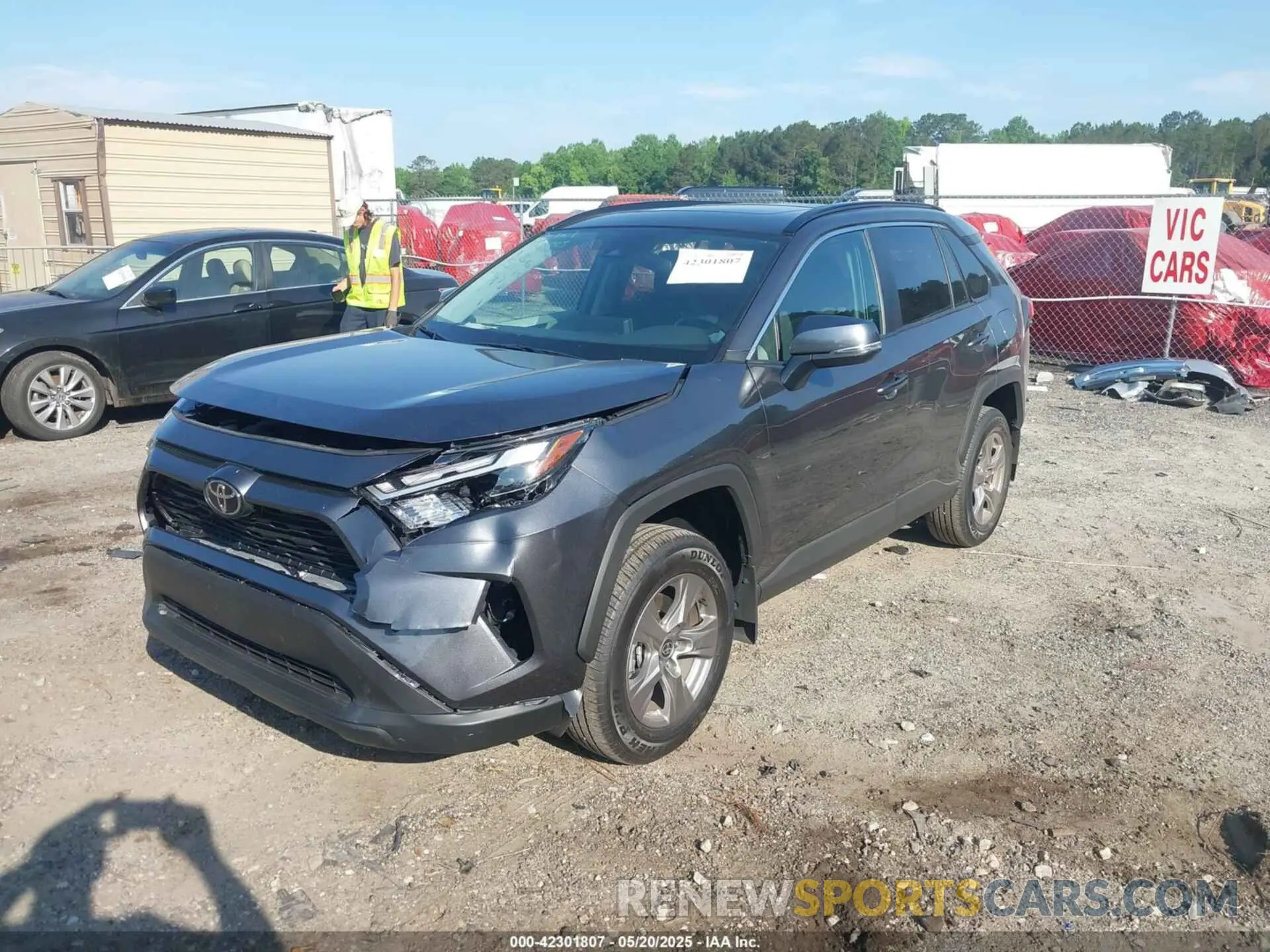 2 Photograph of a damaged car 2T3W1RFV7SC310614 TOYOTA RAV4 2025