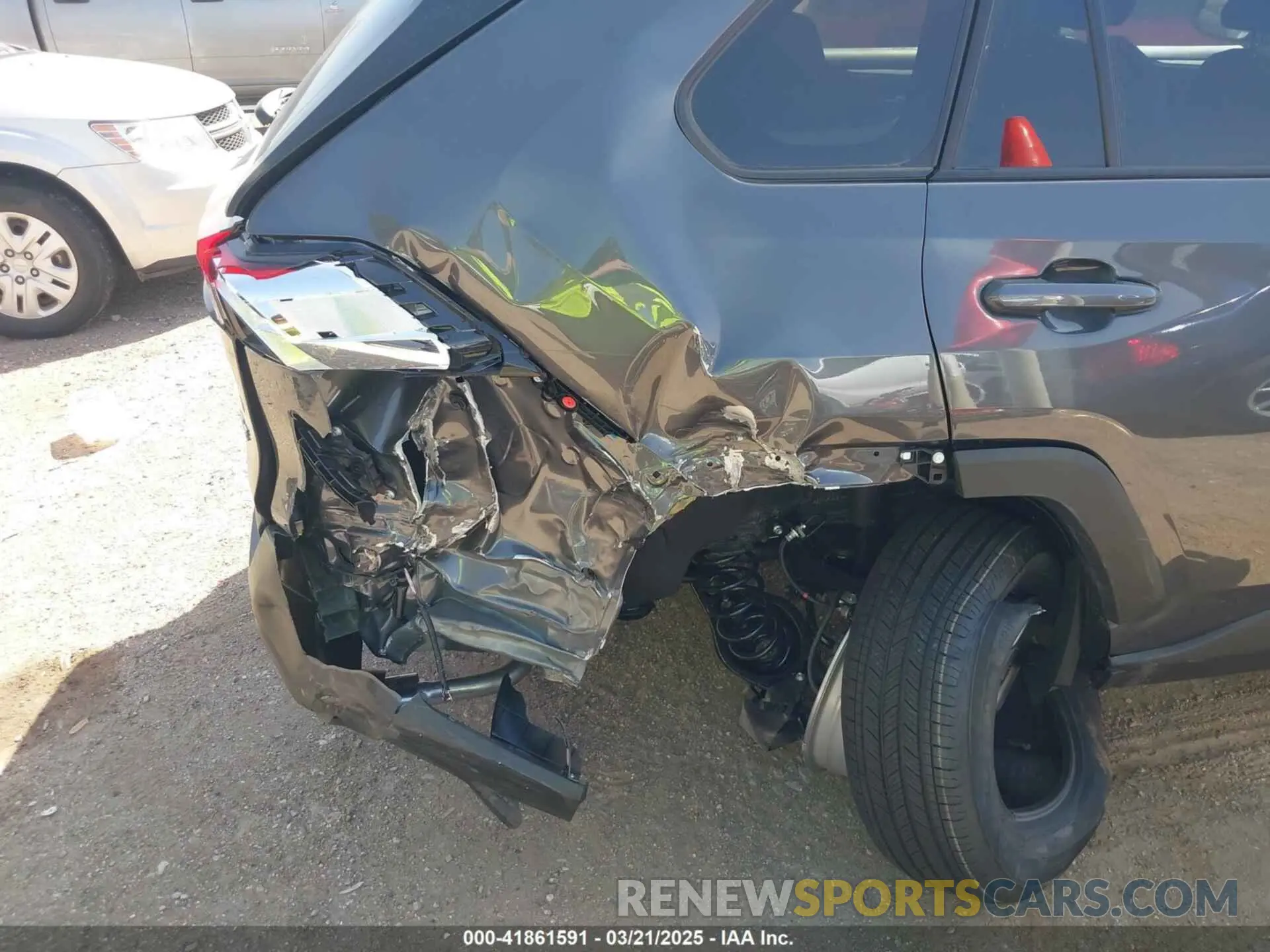 6 Photograph of a damaged car 2T3W1RFV7SW382203 TOYOTA RAV4 2025