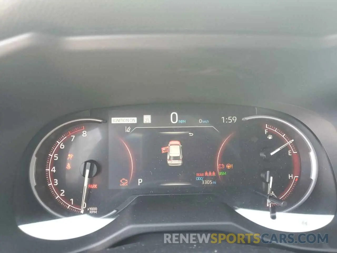9 Фотография поврежденного автомобиля 2T3W1RFV8SC312307 TOYOTA RAV4 2025