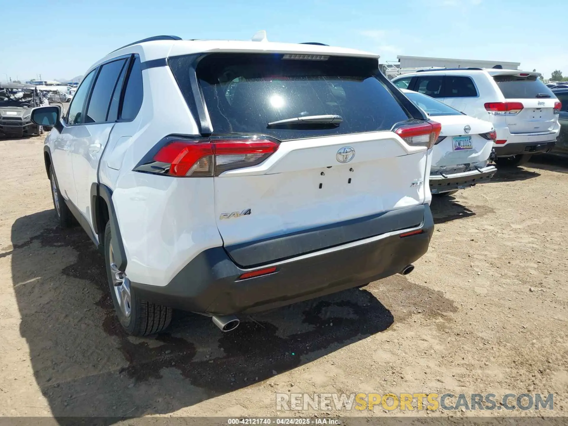 6 Фотография поврежденного автомобиля 2T3W1RFV8SW374059 TOYOTA RAV4 2025