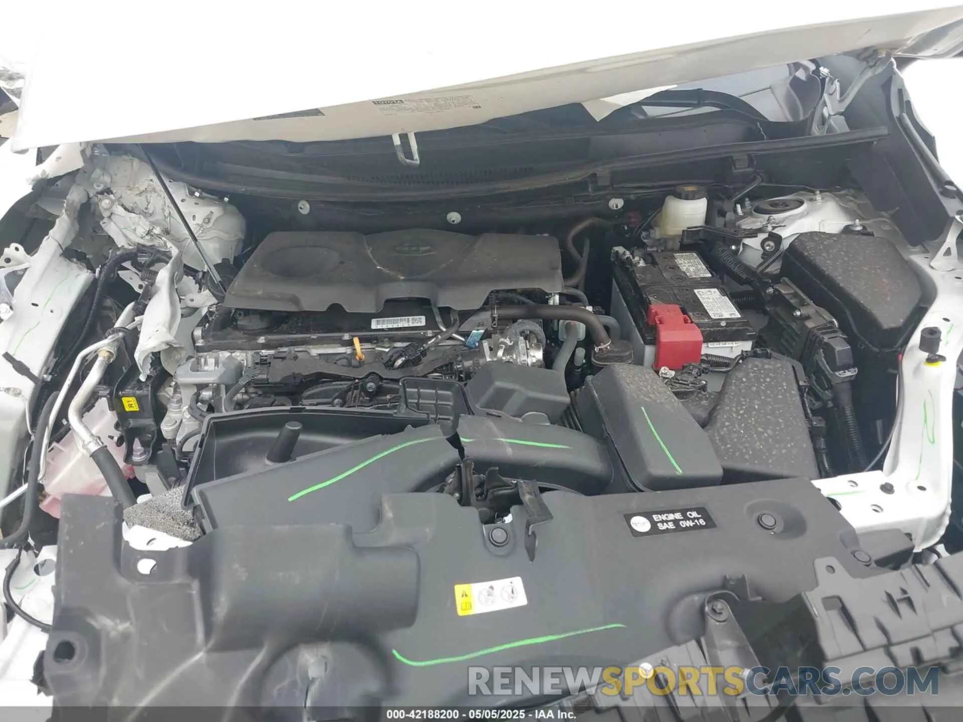 10 Фотография поврежденного автомобиля 2T3W1RFV9SW369324 TOYOTA RAV4 2025