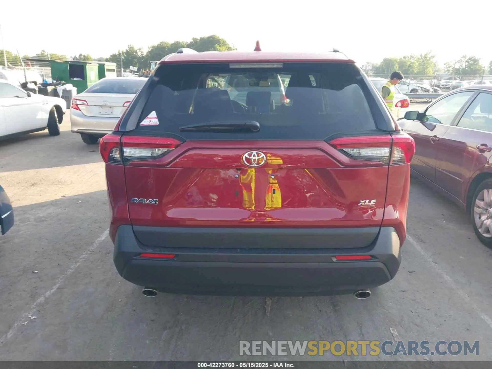 16 Фотография поврежденного автомобиля 2T3W1RFVXSW374788 TOYOTA RAV4 2025