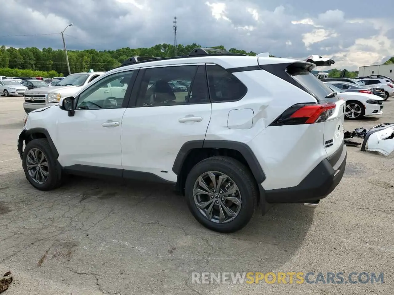 2 Фотография поврежденного автомобиля 4T3B6RFV1SU180585 TOYOTA RAV4 2025