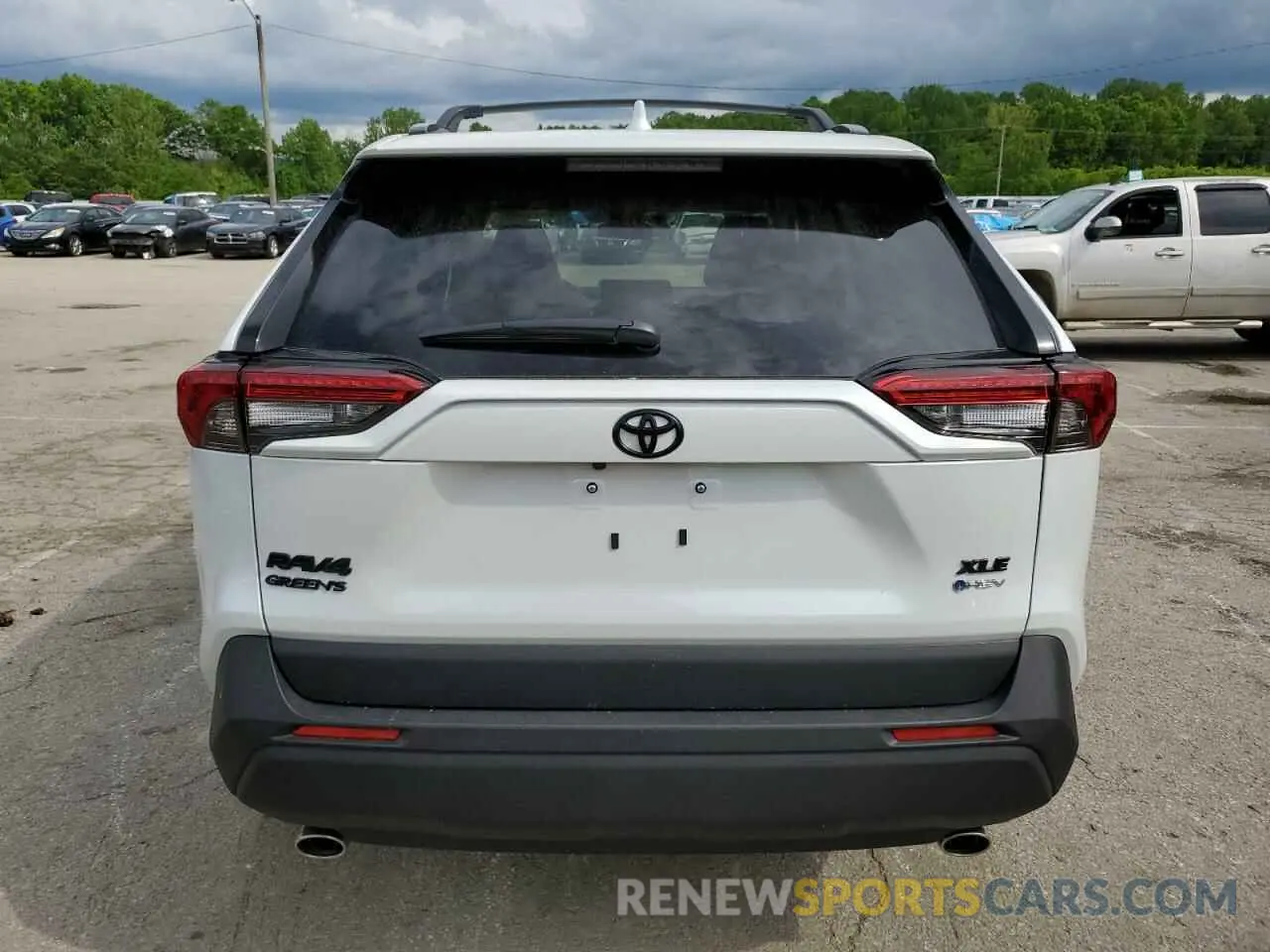 6 Фотография поврежденного автомобиля 4T3B6RFV1SU180585 TOYOTA RAV4 2025