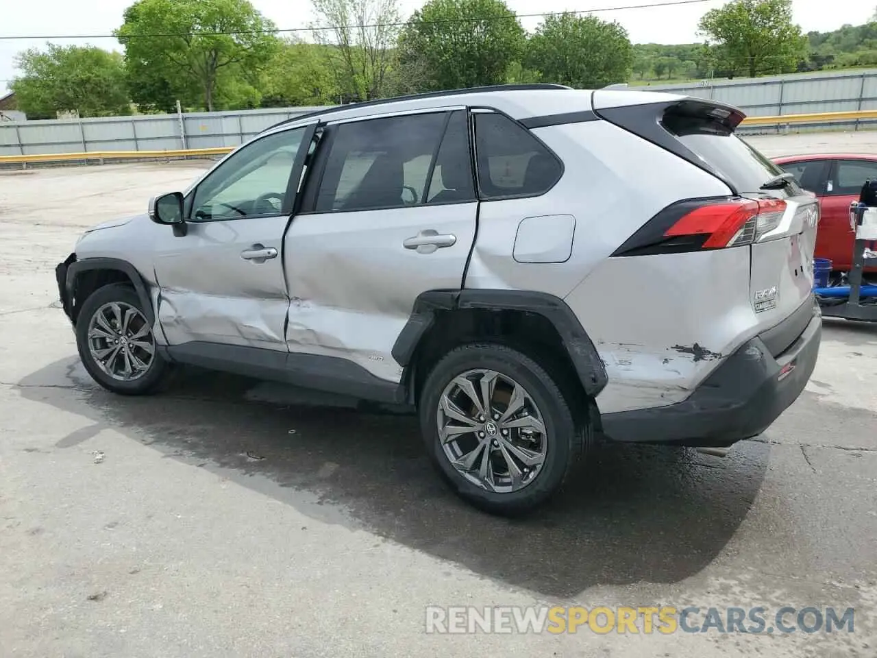 2 Фотография поврежденного автомобиля 4T3B6RFVXSU178849 TOYOTA RAV4 2025