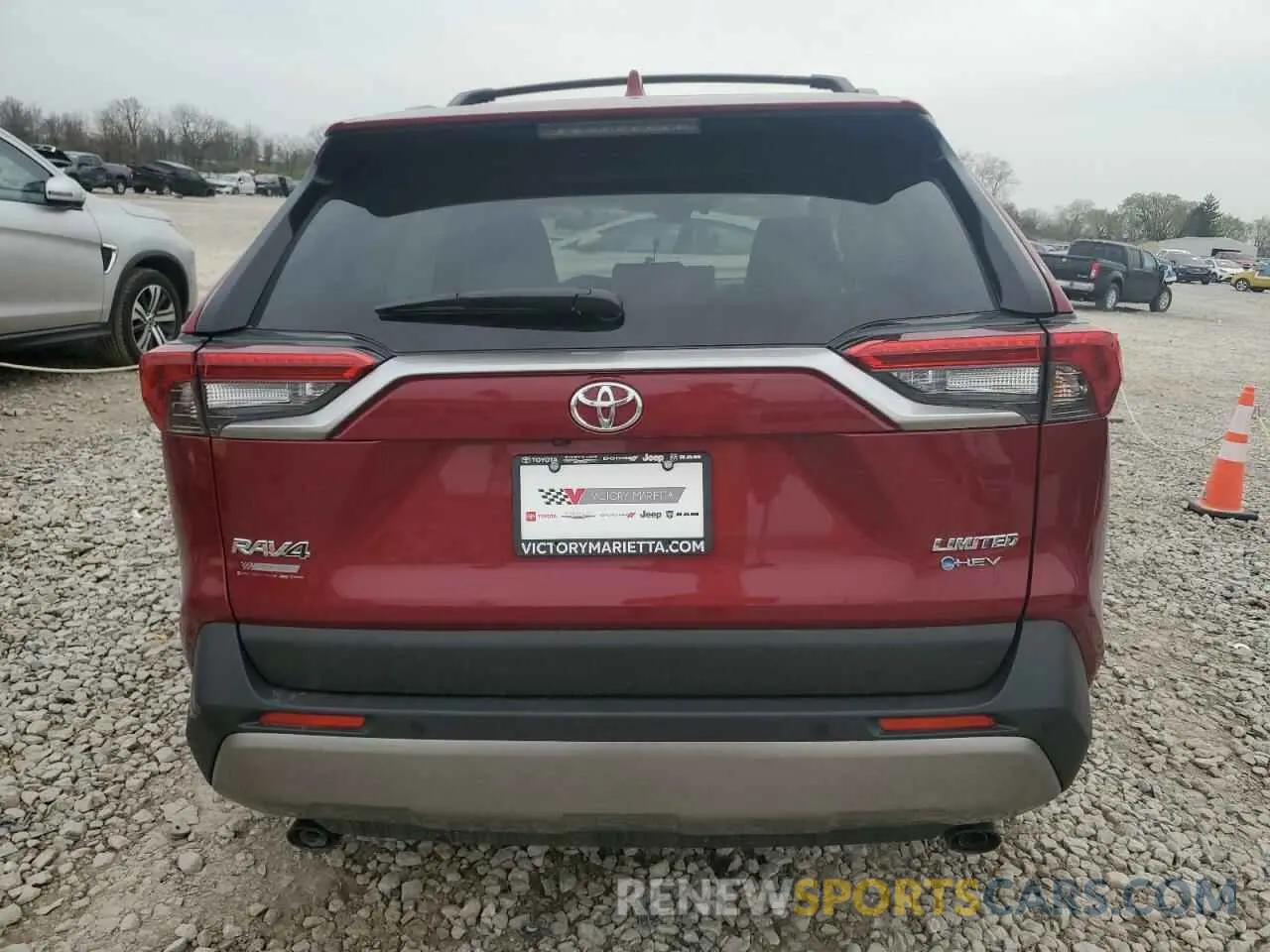 6 Фотография поврежденного автомобиля JTMD6RFV6SD159348 TOYOTA RAV4 2025